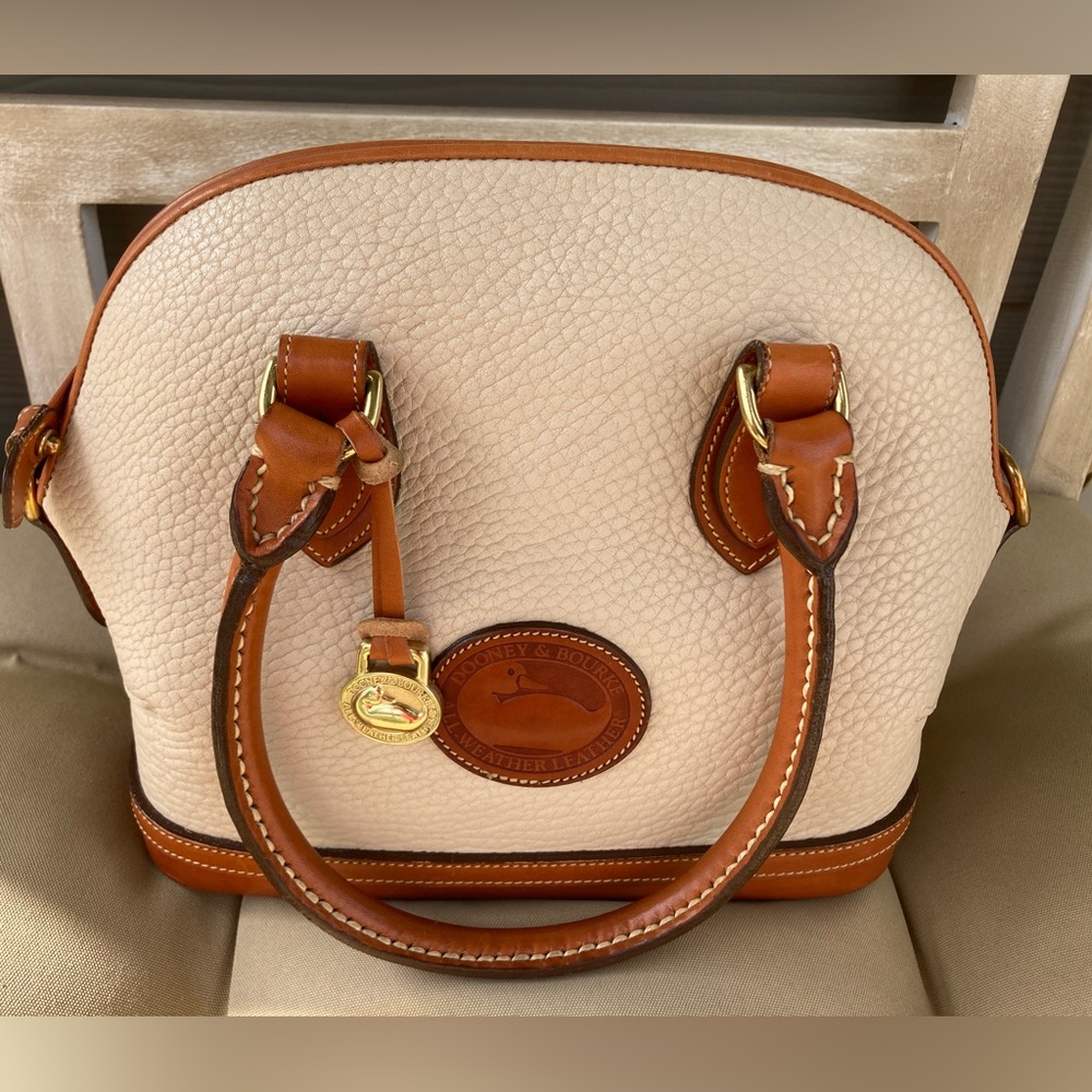 Vintage Dooney and Bourke Norfolk Dome Satchel